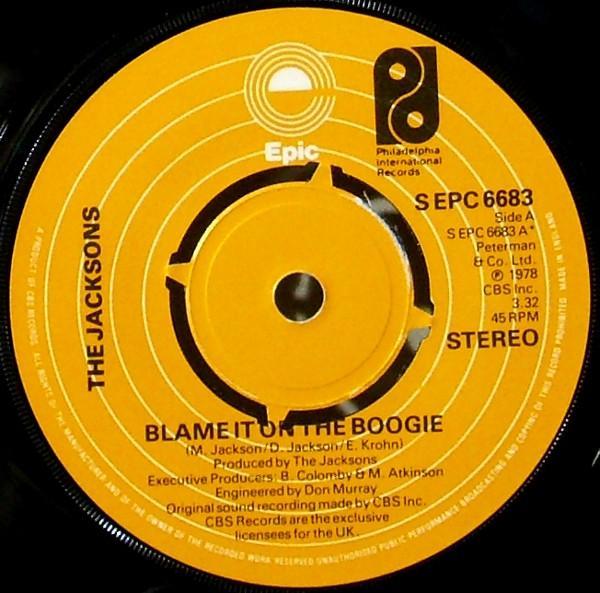 The Jacksons - Blame It On The Boogie