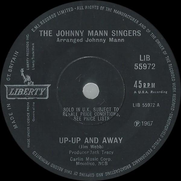 The Johnny Mann Singers - Up-up And Away