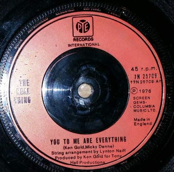 The Real Thing - You To Me Are Everything