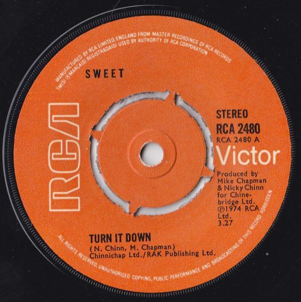 The Sweet - Turn It Down