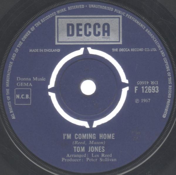 Tom Jones - I'm Coming Home