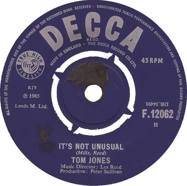 Tom Jones - It's Not Unusual