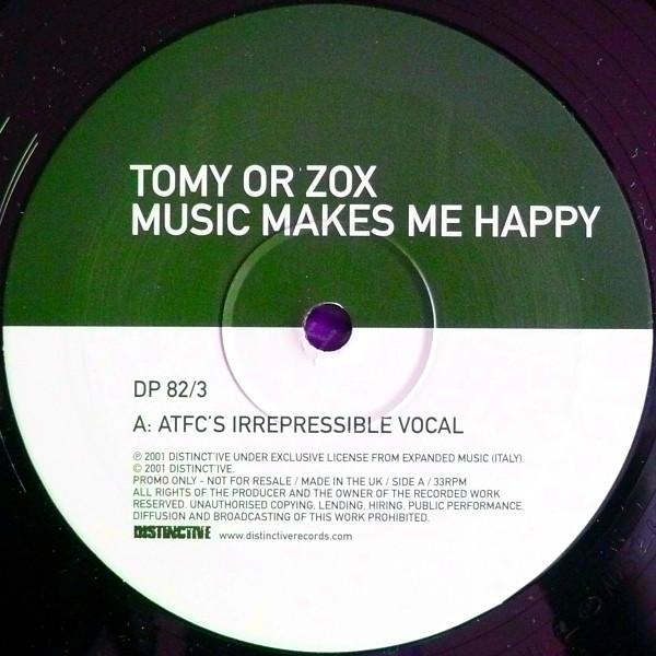 Tomy Or Zox - Music Makes Me Happy