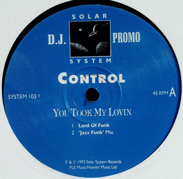 Total Control - You Took My Lovin