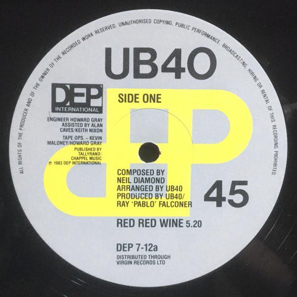 UB40 - Red Red Wine