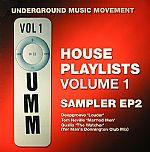  - UMM House Playlists Vol 1 Album - Sampler EP2