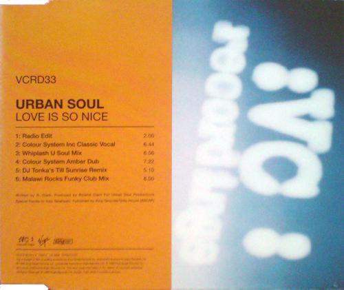 Urban Soul - Love Is So Nice