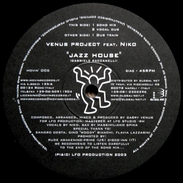 Venus Project, Niko  - Jazz House