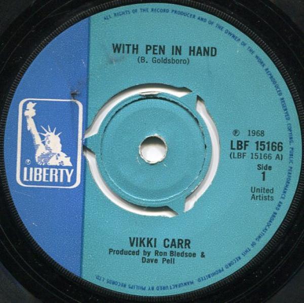 Vikki Carr - With Pen In Hand