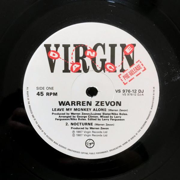 Warren Zevon - Leave My Monkey Alone