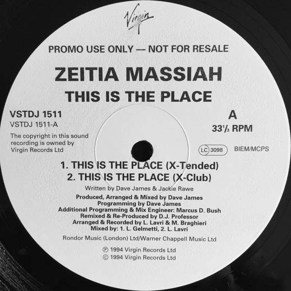 Zeeteah Massiah - This Is The Place